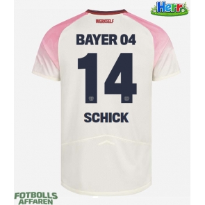 Bayer Leverkusen Patrik Schick #14 Bortatröja 2025-26 Kortärmad